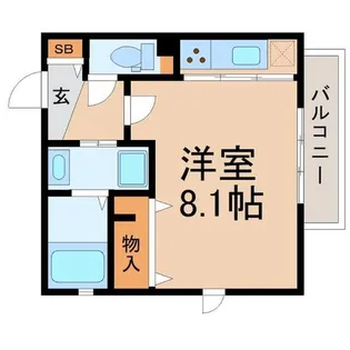 兵庫県尼崎市稲葉荘3丁目【アパート】の間取り