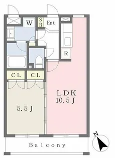 福岡県久留米市日ノ出町【マンション】の間取り
