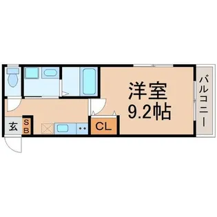 兵庫県尼崎市南竹谷町2丁目【マンション】の間取り