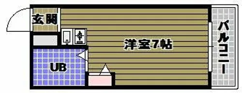 ViVi本町【4階】の間取り