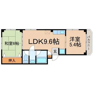 兵庫県尼崎市大庄中通2丁目【マンション】の間取り