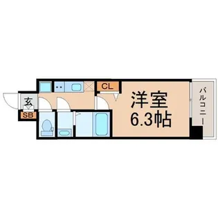 兵庫県尼崎市西本町2丁目【マンション】の間取り