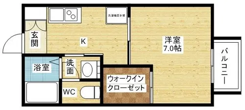 マンハイムⅡ【2階】の間取り