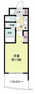 セレニテ日本橋プリエ【407号室】の間取り