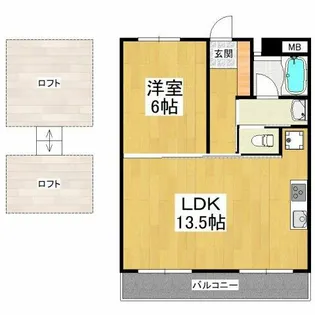 ブリーズK【4階】の間取り