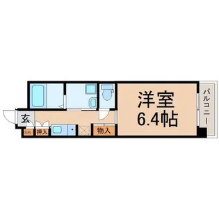 兵庫県尼崎市昭和通1丁目【マンション】の間取り