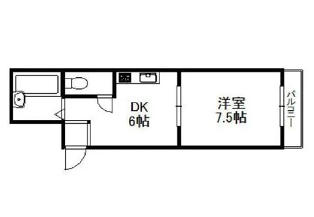 大阪府堺市堺区戎之町東1丁【マンション】の間取り