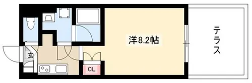 タウンライフ藤が丘東【1階】の間取り