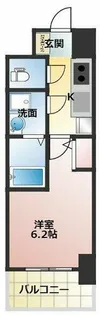 ORSUS大阪福島【12階】の間取り