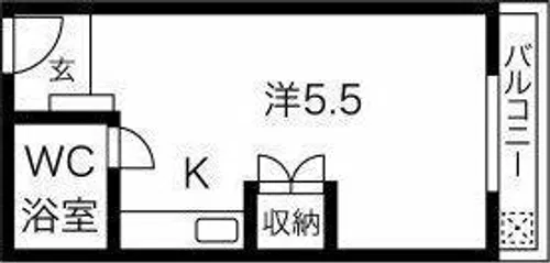 豊明アサノビル【3階】の間取り
