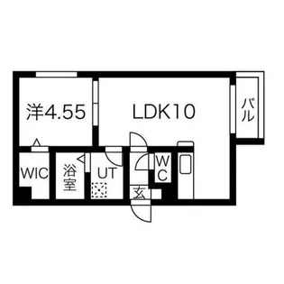 ソミューム発寒南【3階】の間取り