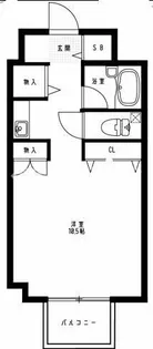 ダイニチコンストラクション【607号室】の間取り