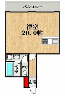 ネオコーポ花園町【5階】の間取り