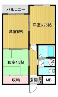グレースサカイ【2階】の間取り
