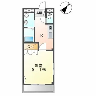 さくら【2階】の間取り