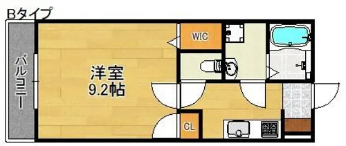 ノォア・フロッド【1階】の間取り