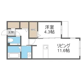 Premier ist KOTONI Sta.【2階】の間取り