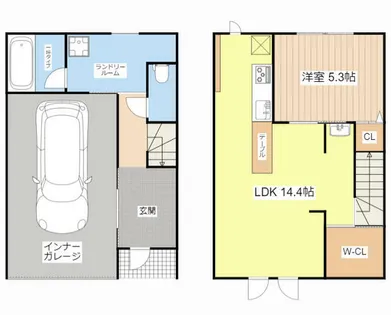 GRAN【01号室】の間取り