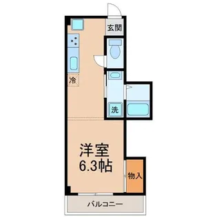 兵庫県西宮市上甲子園1丁目【マンション】の間取り