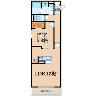 兵庫県尼崎市名神町3丁目【アパート】の間取り