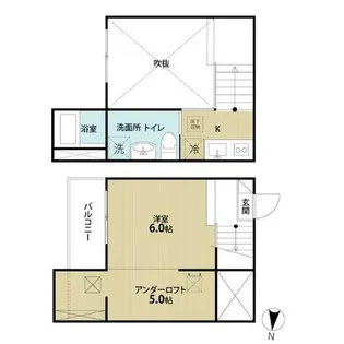 Cielo verde【1階】の間取り