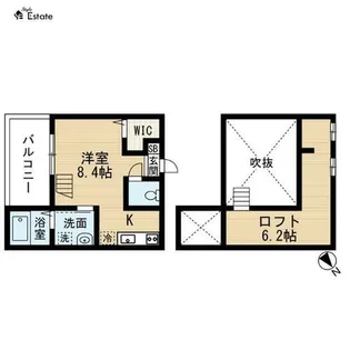 ユイットロワ【103号室】の間取り