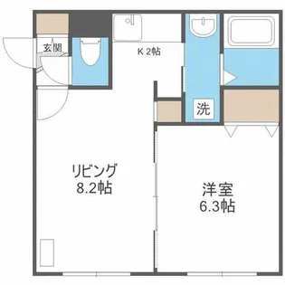Sereno【3階】の間取り