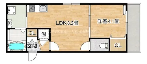 F asecia content【303号室】の間取り