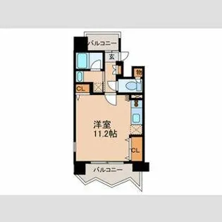 LaBellezzaラベレッツァ【903号室】の間取り