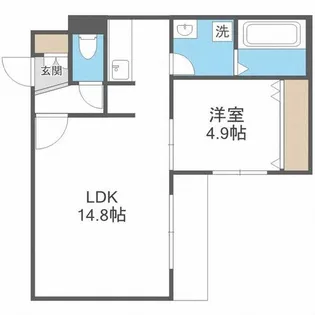 ZABO HILLS KITAMARUYAMA【1階】の間取り