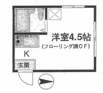 シャトル新大阪【1階】の間取り