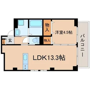 兵庫県西宮市鳴尾町5丁目【マンション】の間取り
