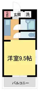 パラツィーナ甲子園口【2階】の間取り