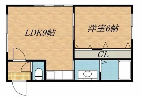 北海道札幌市北区北三十九条西5丁目【マンション】の間取り