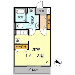 Y.Y.Himawari【3階】の間取り