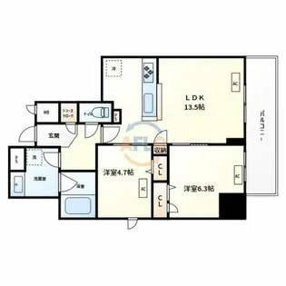 Maison de Azure【4階】の間取り