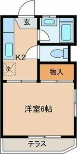 サン大将ヶ根【1階】の間取り