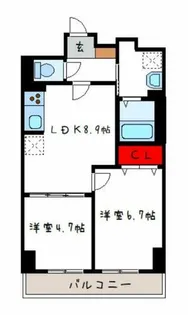 リアライズ今里南【302号室】の間取り