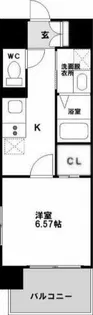 KSK南小倉コアプレイス【4階】の間取り