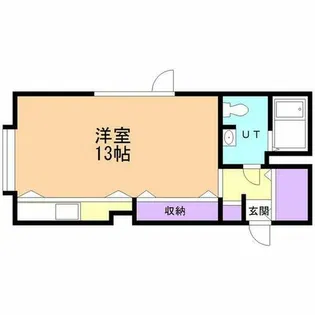 ウィズ【201号室】の間取り