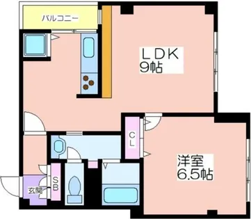 大成マンション【3階】の間取り