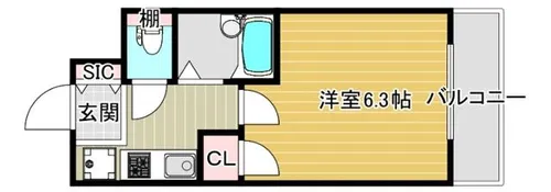 メゾン・ラフィネ【1階】の間取り