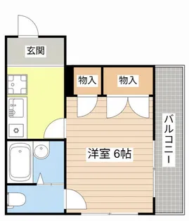 ティーエムコート【1階】の間取り