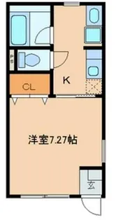 ブラン・ノワール【1階】の間取り