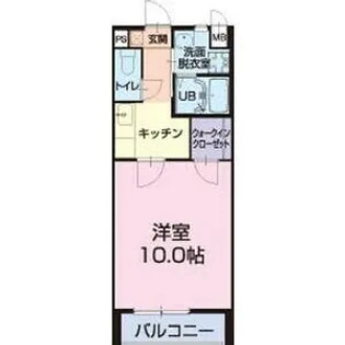 プランドール【1階】の間取り