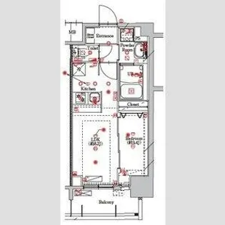 MAXIV東別院【10階】の間取り