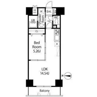 GRANDUKE正木【3階】の間取り