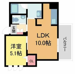 Arietta西宮【403号室】の間取り