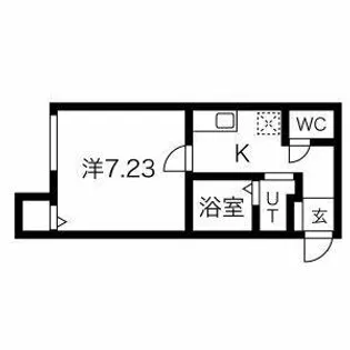 大阪府東大阪市衣摺3丁目【アパート】の間取り