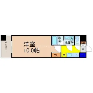 ヴィルクレア桜山【7階】の間取り